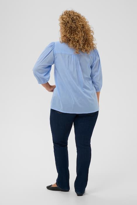 Kurzarm-Bluse Regular fit