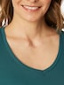 Schiesser Damen Pyjama Modern grün