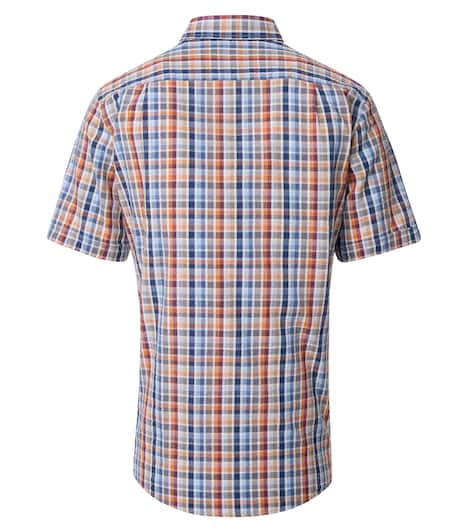 Freizeithemd Kurzarm kariert Comfort Fit