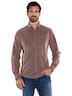 engbers Herren Langarm-Hemd uni , Dunkelrot