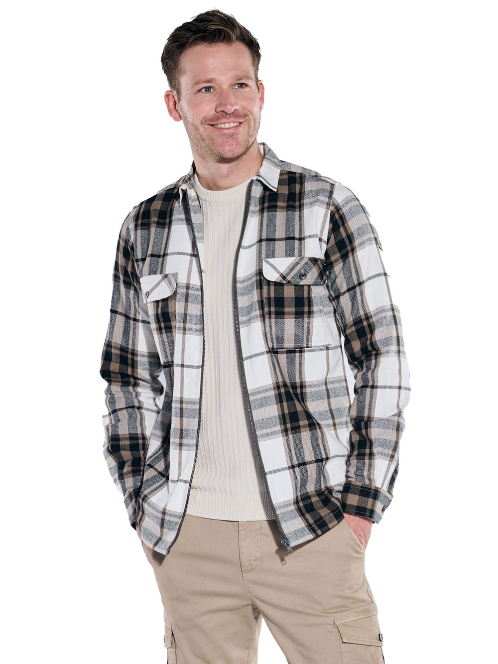 Overshirt kariert