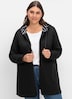 Sweatjacke Langarm Uni Mit Kapuze