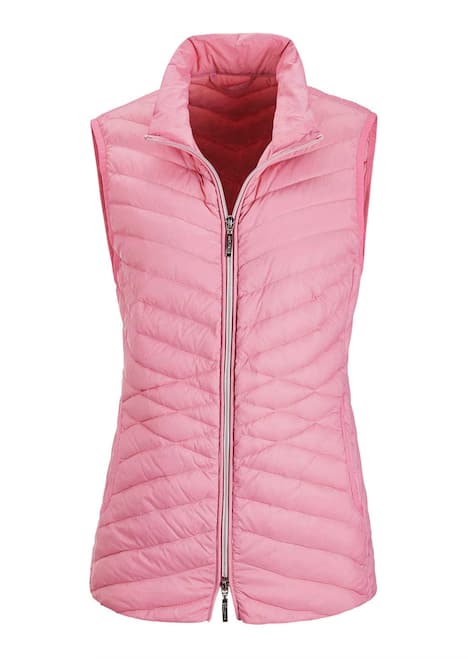 Weste Damen mit Stehkragen und leichter Steppung