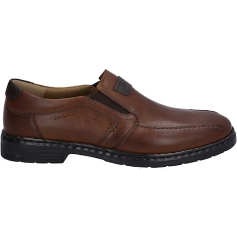 Herren Slipper Alastair 03, cognac-kombi