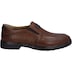 Herren Slipper Alastair 03, cognac-kombi