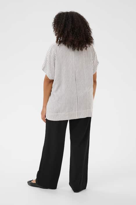 Kurzarm-Bluse Loose fit