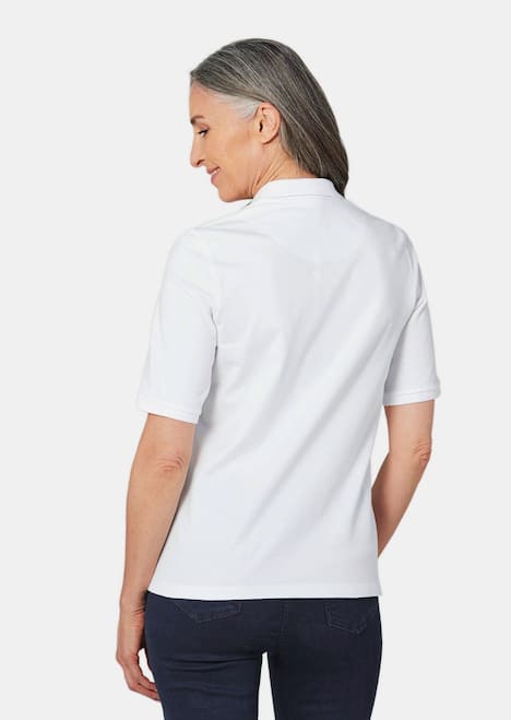 Poloshirt in hochwertiger Pikee-Qualität