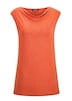Ärmelloses Top in Viskose-Jersey