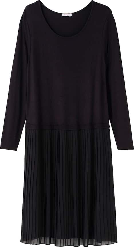 Strickkleid Langarm Uni