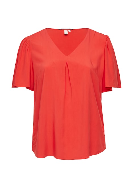 Bluse mit Puffärmeln