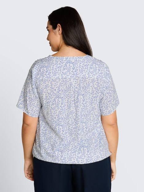 Bluse mit Muster