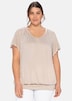 T-Shirt Kurzarm Ohne Kragen