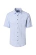 Leinenhemd Kurzarm gestreift Casual Fit