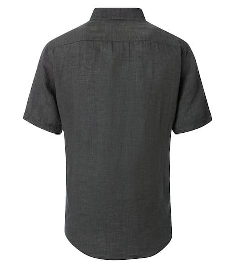 Leinenhemd uni Casual Fit