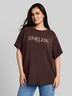 Scuba T-Shirt mit Schriftzug