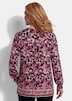 Viscose blouse met all-overprint