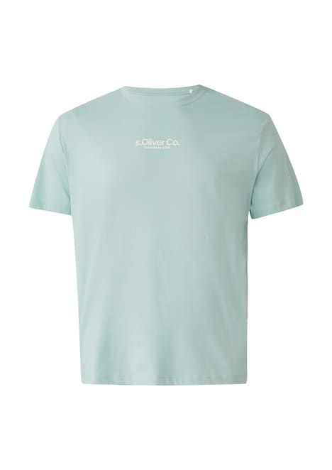 T-Shirt aus Baumwolle mit Logo-Print