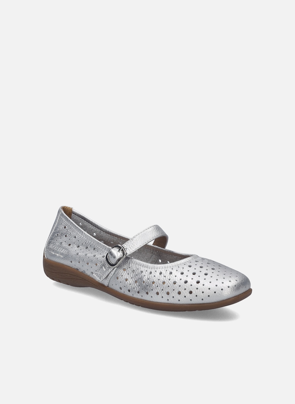 Damen Ballerina Fenja 41, silber