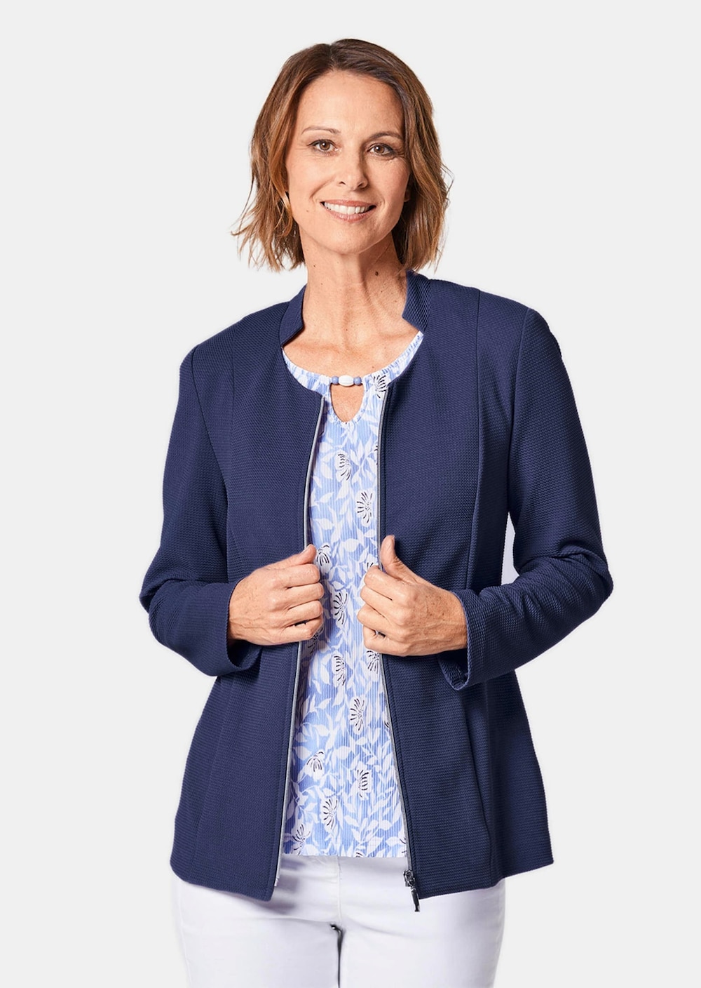 Blazer in leicht elastischer Qualität