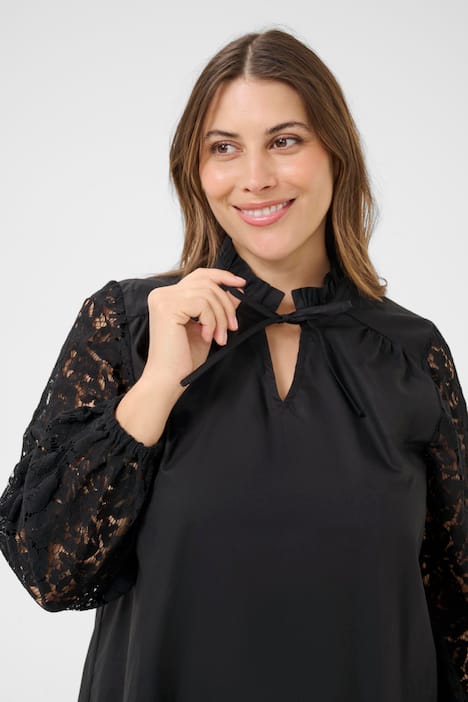 Langarm-Bluse Regular fit