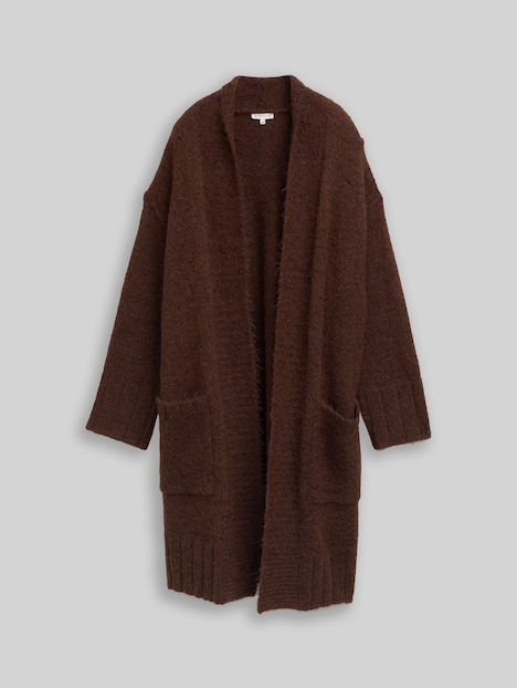 Oversize Cardigan mit Wollanteil