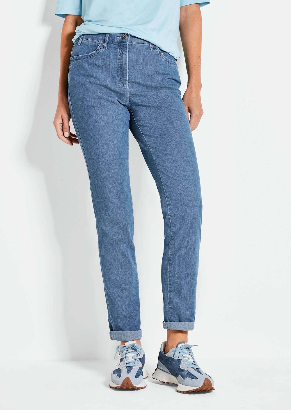 Edel geschmückte Jeanshose Carla
