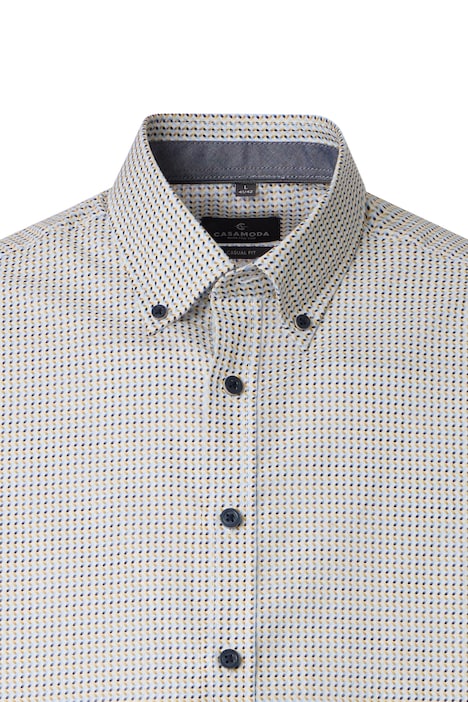 Freizeithemd Kurzarm Print Casual Fit
