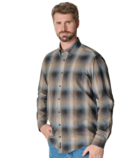 Hemdjacke kariert Casual Fit