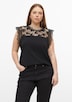 Top mit Spitze