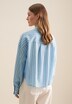 Damen Stehkragenbluse - Streifen