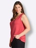 Shirttop Shirttop mit Bindeband im Nacken Ärmellos