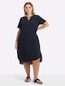 Kleid Kurzarm Ohne Kragen