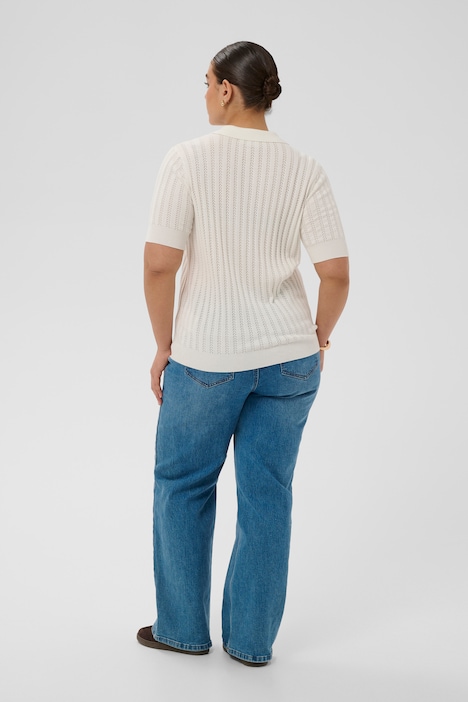 Kurzarm-Bluse Regular fit
