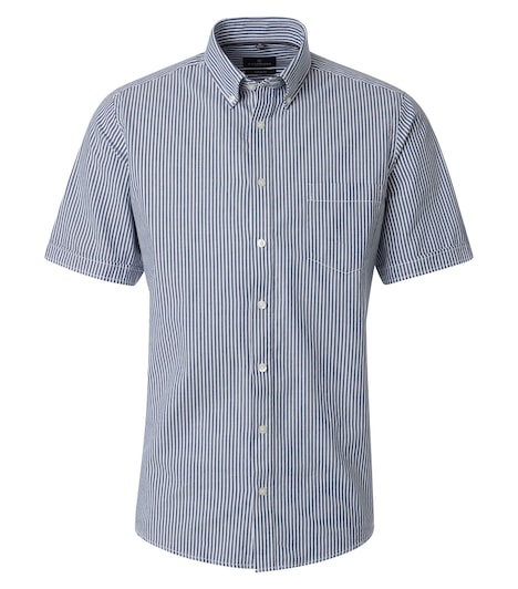 Freizeithemd Kurzarm gestreift Casual Fit