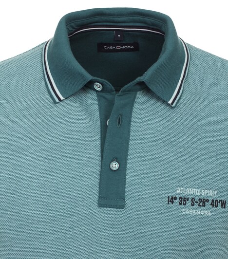 Polo-Shirt uni Basic Circular Knit