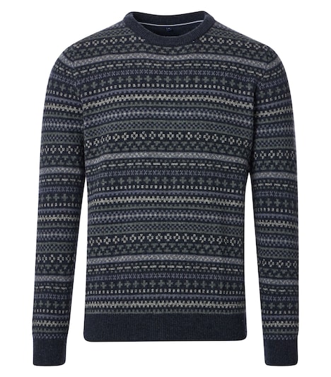 Pullover gemustert