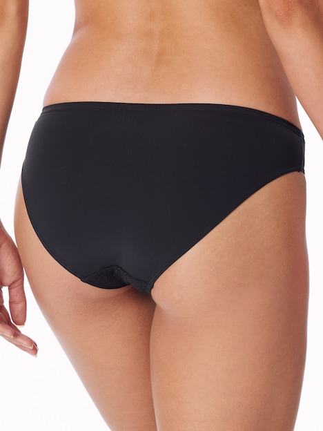 Schiesser Damen Rioslip 2-Pack Air blickdichte Spitze - weiss