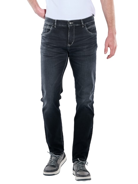 Herren Jeans 5-Pocket Superstretch , Indigoblau