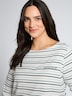 Langarmshirt mit Streifenmuster