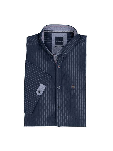 Kurzarm-Hemd gestreift