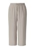 Wide Leg-Hose aus Leinenmix