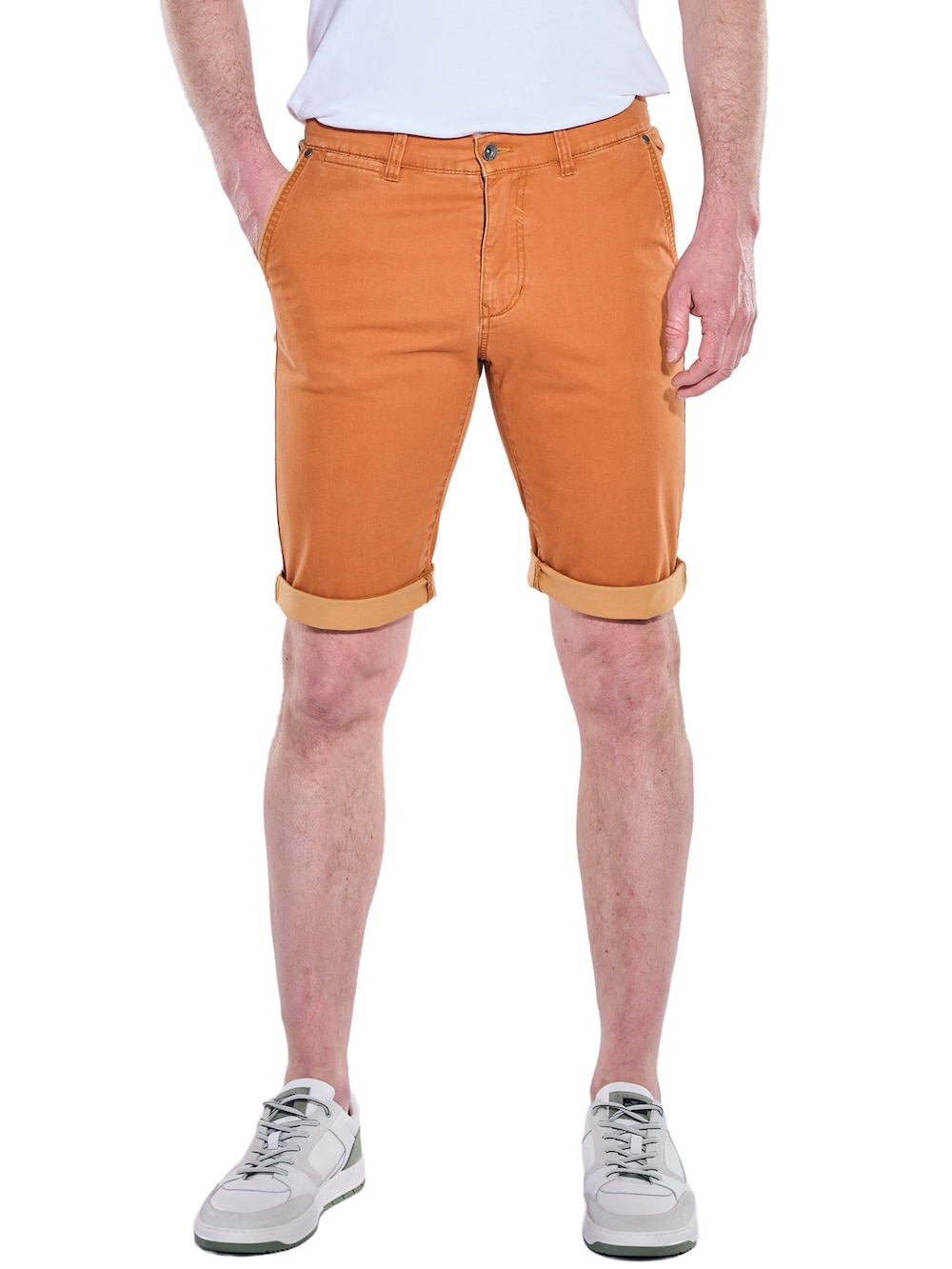 Herren Bermuda , Blutorange