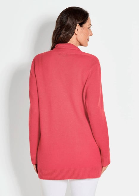 Langarm Cardigan aus Merino