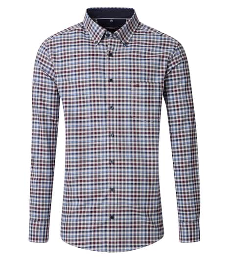 Freizeithemd kariert Casual Fit