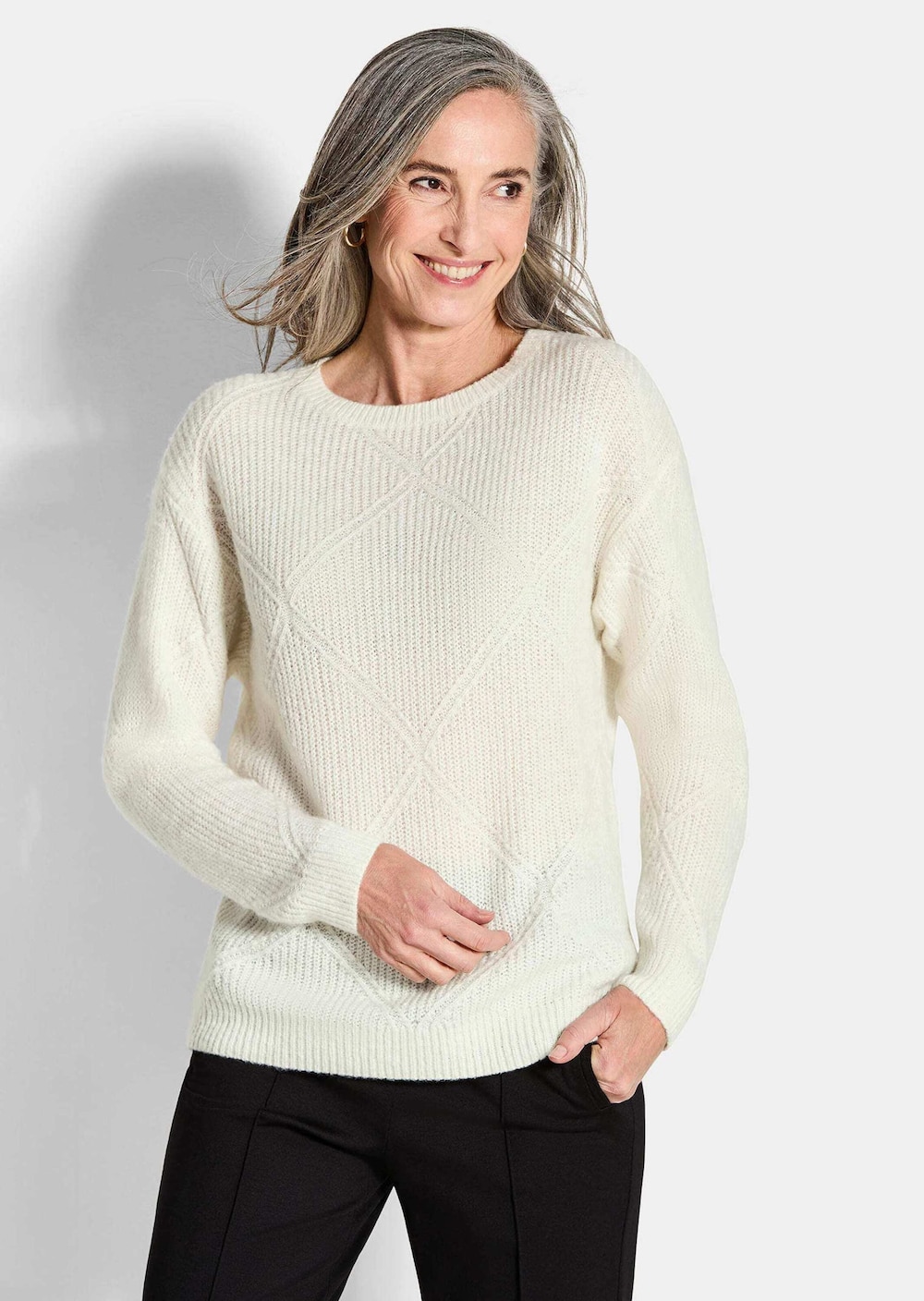 Pullover aus leichtem Strick