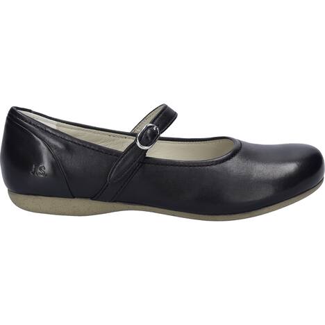 Damen Ballerina Fiona 77, schwarz