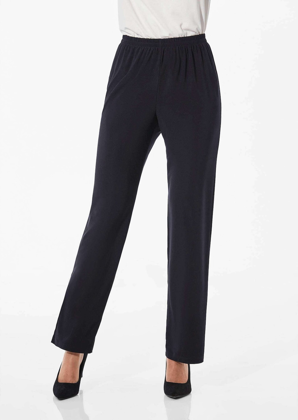 Bequeme Slinky-Hose mit Schlupfbund