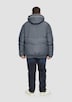 Wasserabweisender wattierter Blouson mit Kontrast-Details