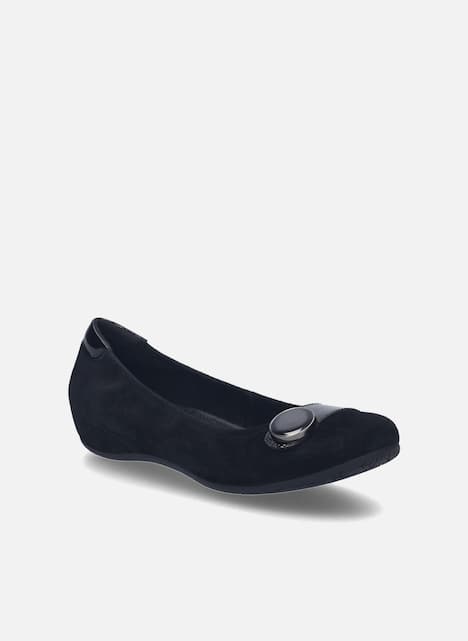 Damen Ballerina Florina 06, schwarz