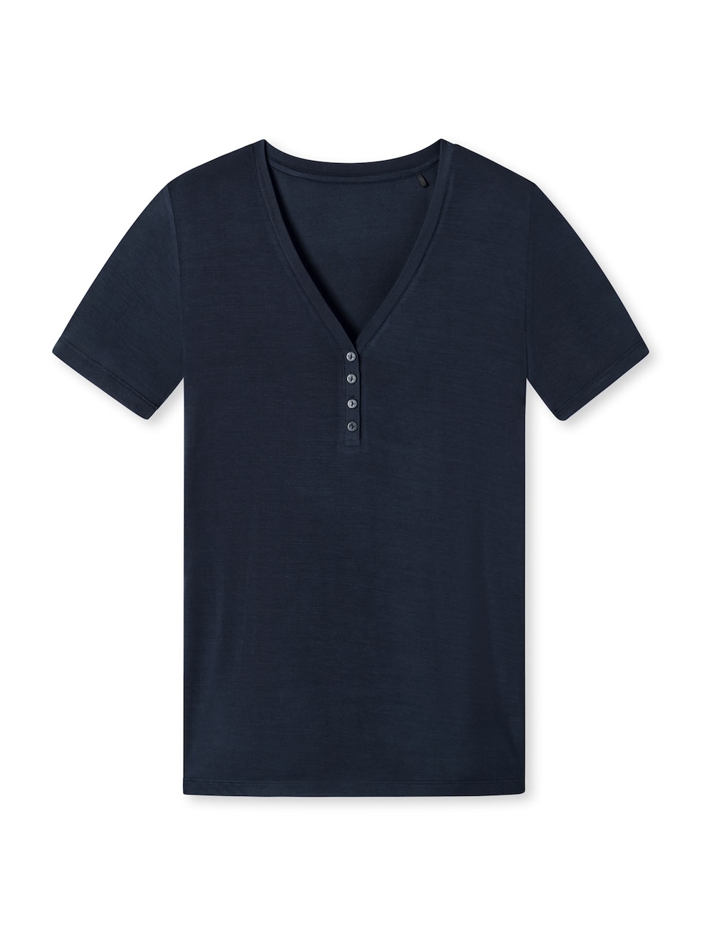 Schiesser Damen T-Shirt Mix+Relax - blue